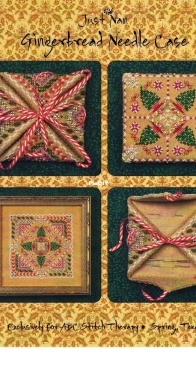 Just Nan - JNEGNC - Gingerbread Needle Case - exclusive for ABC Stitch Therapy