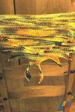 Blaze of Glory Shawl by Tina Portilla/Imperatrix Thumbskull