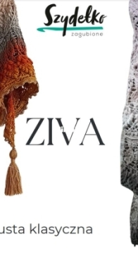 Zagubione Szydełko - Augustę Stępień - Ziva Shawl - Polish