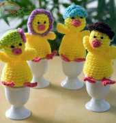 Red Heart WR2092 Cozy Egg Family by Michele Wilcox