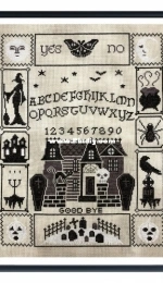 Tiny Modernist - Halloween Ouija 2020 Stitch Along PCS
