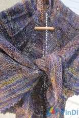 Saint Malo Shawl by Hélène2.3 Soie et laine-English,French-Free