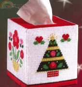 Janlynn - 41-144 Country Christmas Tissue Box Cover