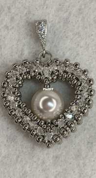 Heart Pendant by Tatyana Akhtyamova