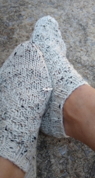 Birch Shorties Socks by Amy Kate Sutherland