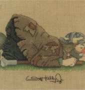 Emmett Kelly Collectors Series - The Putt