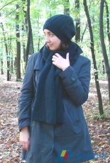 Mike Scarf by Irina Bil/Iris Blue Knits -Free