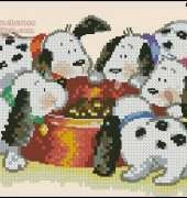 Heritage Stitchcraft - The Margaret Sherry Collection MSDD607 Dogs' Dinner XSD
