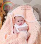 Red Heart Yarns LW2932 - Rock a By Baby Blanket