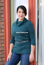 Bow River Pullover by Miriam L. Felton