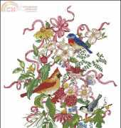 Dimensions 3763 - Birds and Ribbon