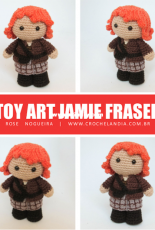 Crochelandia - Rose Nogueira - Toy Art Jamie Fraser - Portuguese