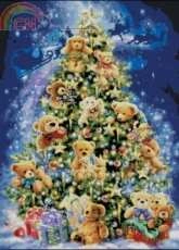 HAED DJGMINI 9805 Mini Teddy Bear Tree - Dona Gelsinger