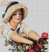 Artecy Cross Stitch - Roses by Harrison Fisher