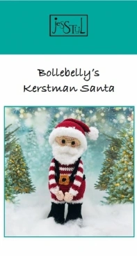JesStijl - Jessica Harmsma - Bollebellys Santaclaus Santa  - Dutch
