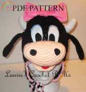 Lauries Crochet R Us - Laurie LeFave - Crochet Clarabelle Inspired Hat Pattern