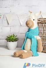 fluff & fuzz-Pax the Alpaca by Amanda Berry-Free