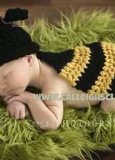 Calleighs Clips-Elisabeth Spivey-Cuddle Critter Cape Set-Bumble Bee