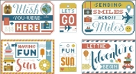 Travel Postcards by Emma Congdon from Cross Stitch Crazy 229 PCS + XSD