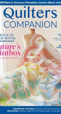 Quilters Companion. Issue 110  July/August  2021