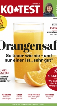 ÖKOTEST Februar 2024 - German