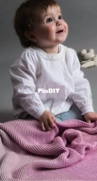 Baby Blanket by Rico Design-German-Free