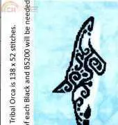 White Willow Stitching 000-272 - Tribal Orca
