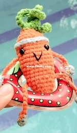 Anvis Granny Handicraft - Joy Pham Sontakke - Cucuro the Sporty Carrot - Free