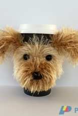 Hooked by Angel - Angela Doherty - Yorkie Mug Cozy