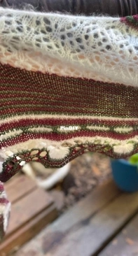 Nollaig Shawl by Deborah Simon-Free