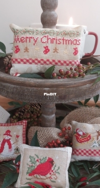 Serenità di Campagna - Cv 244 - Merry Christmas Bearing set