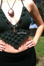 Earth Tricks - Lydia Viatoris - Dragon Scale Halter Top