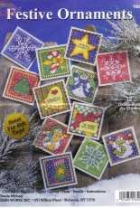 Design Works-N°1652-Festive Ornaments by Ursula Michael - Plastic Canvas