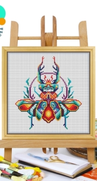Awesome Pattern Studio - CS1281 - Mandala Bug XSD