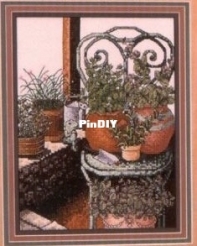 Herb Garden from Cross My Heart CSB-195 Thyme to Stitch PCS