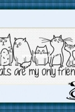 Cats Are My Only Friends by Alyona Suvalova - Free