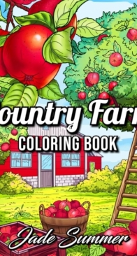 Country Farm Coloring Book - Jade Summer