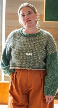 Joelle Sweater by Mel Kennelly - Free