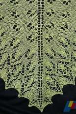 Tulips & Butterflies Shawl by Piro-English,Hungarian-Free