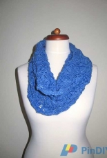 /CoonieKnits Designs-Wolkengucker Cowl by Claudia Nelson-English,German-Free