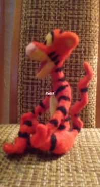 Tigger - needle felting