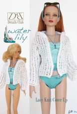 DB Water Lily collection - Lacy Knit Cover Up - Details Club