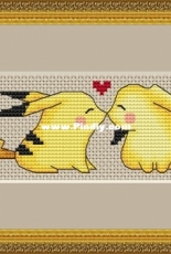 Helen Stitch - Pikachu by Elena Nosova