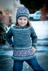 Anadiomenas Designs-Color My Pretty Series-Color Me Pretty Sweater by Elena Nodel