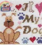 Barbara Ana Designs - I Love My Dog PCS