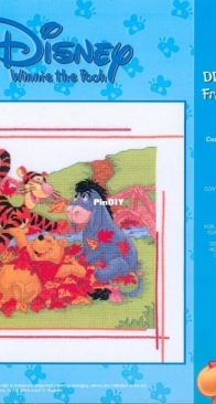 Designer Stitches - DD148 - Pooh & Friends Autumn Leaves by Debbie Minton