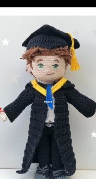 Little Beau Mouse - Caroline Price - Graduation Jack