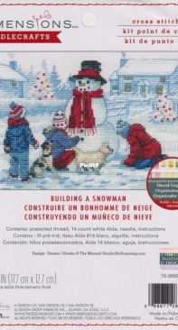 Dimensions 70-08993 - Building a Snowman XSD