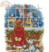 Vervaco 30.908 Christmas Window Shopping
