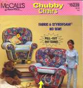 McCalls Creates 15239  Chubby Chairs